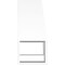 Ekena Millwork 5-in. W x 12-in. D x 12-in. H Imperial Architectural Grade PVC Knee Brace BRCP05X12X12IMP - alternate 3